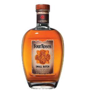 Four Roses Small Batch gift set and two glasses