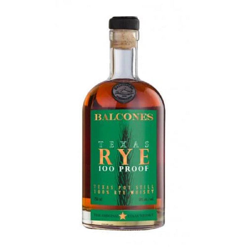 Balcones Texas Rye 100 Proof