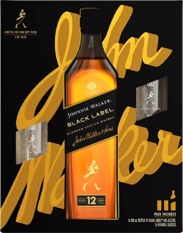 Johnnie Walker 12 Years Old Gift Pack