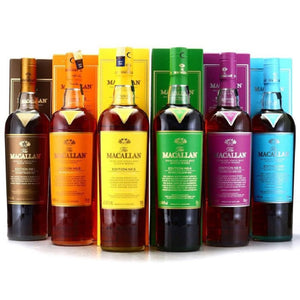 The Macallan  Edition 1,2,3,4,5,6 .pre order confirmation del two weeks