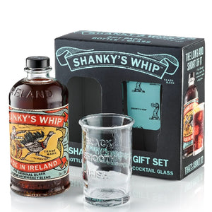 Shanky's Whip & Glass Gift Set