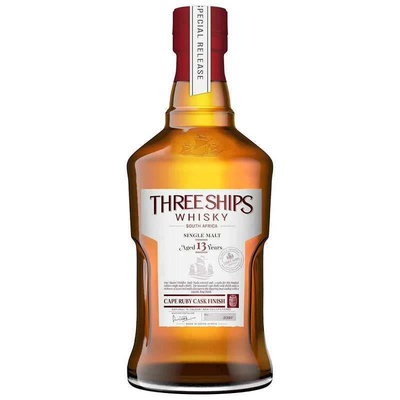 Three Ships 13 Tears Old Cape Ruby Cask