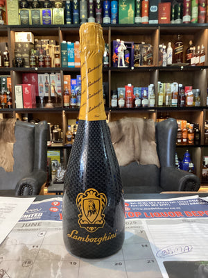 Lamborghini brut sparkling wine