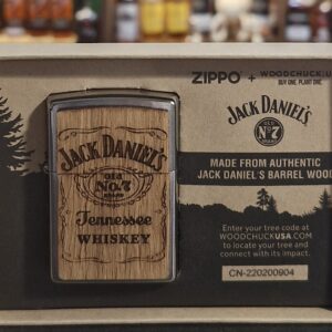 Zippo Lighter Jack Daniels Woodchuck