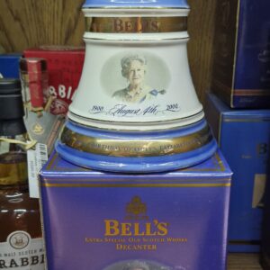 Bells Wade Decanter Mother Queen 100th BDay